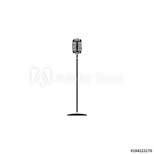 Microphone Stand Icon Night Club Icon Element Of Place 500x500 Microphone Stand Icon Night Club Icon Element Of Place