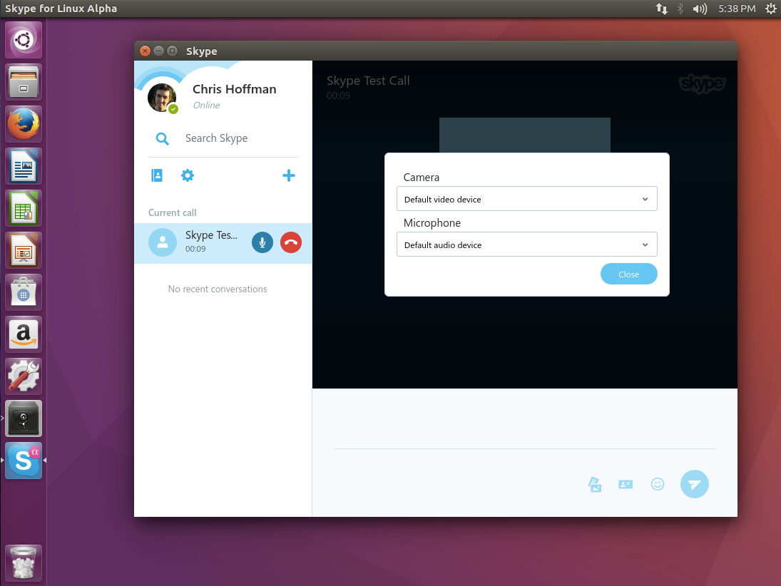 1095x822 Microsoft's Skype For Linux Alpha Gets Device Settings