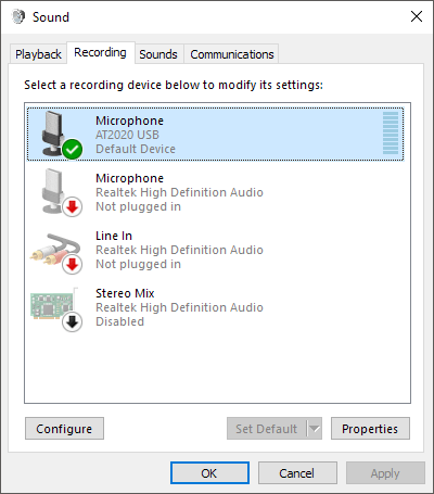 400x455 Enable Microphone, Line In Audio, And Stereo Mix In Windows