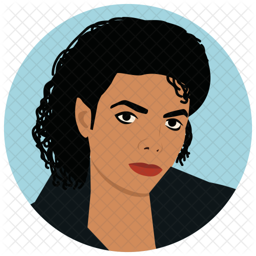 512x512 Michael Jackson Icon Of Flat Style