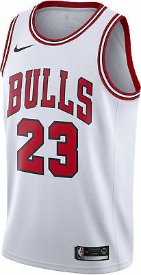 206x400 Large New Nike Michael Jordan Icon White Red Chicago Bulls