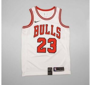 300x279 Nike Authentic Michael Jordan Icon Edition Chicago Bulls White