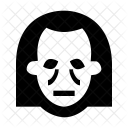 256x256 Michael Myers Icon Of Glyph Style