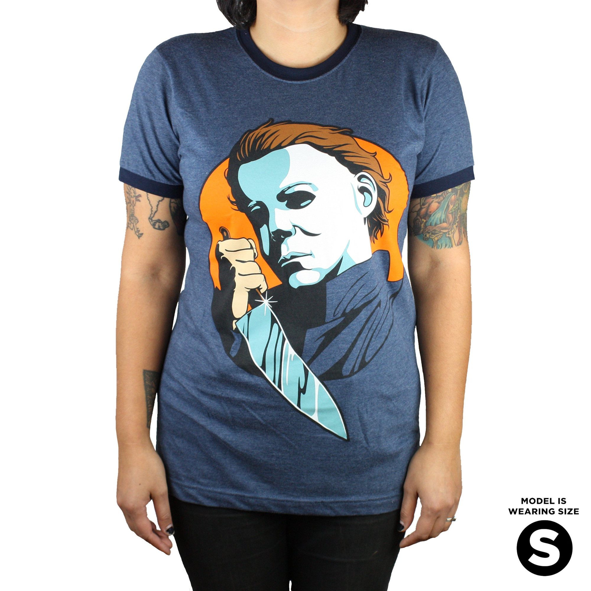 2000x2000 Michael Icon Ringer Unisex Shirt