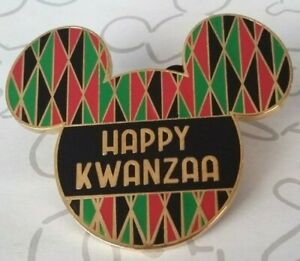 300x261 Happy Kwanzaa Mickey Mouse Head Icon Ears Disney Festival