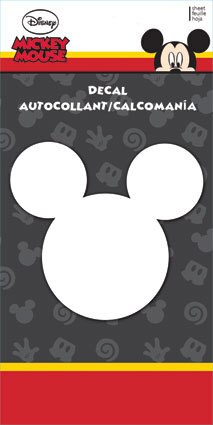 213x425 Disney Mickey Mouse Collection Mickey Icon Car Decal