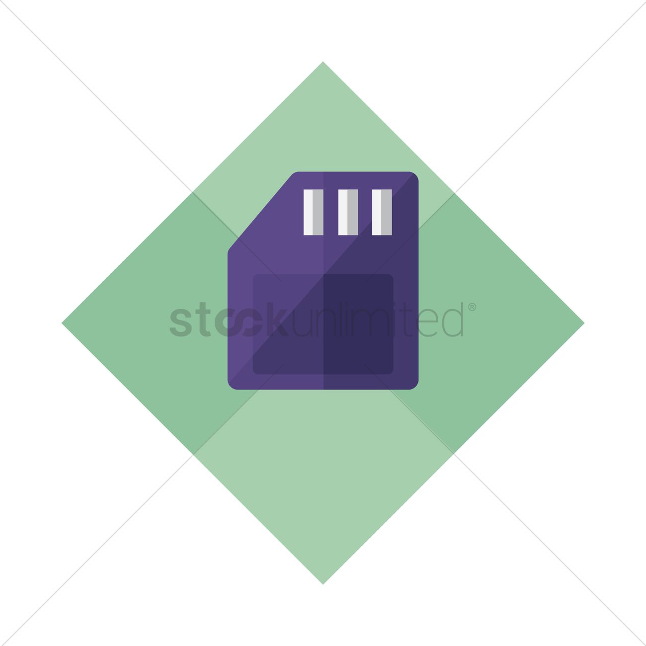 1300x1300 Micro Sd Card Icon Vector Image