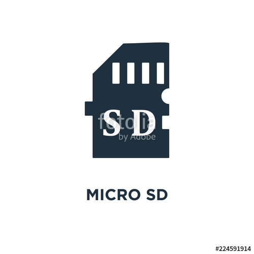 500x500 Micro Sd Icon Stock Image And Royalty Free Vector