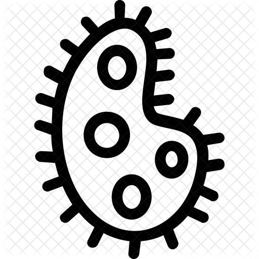 512x512 Germs Icon Of Line Style