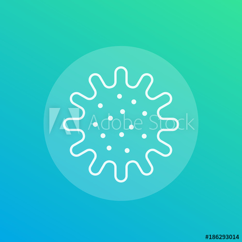 500x500 Bacteria, Microbe Icon