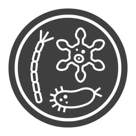 Petri Dish Of Bacteria Glyph Icon, Medicine And Healthcare 450x450 Petri Dish Of Bacteria Glyph Icon, Medicine And Healthcare