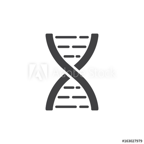 Dna Molecule Icon Vector, Filled Flat Sign, Solid Pictogram 500x500 Dna Molecule Icon Vector, Filled Flat Sign, Solid Pictogram