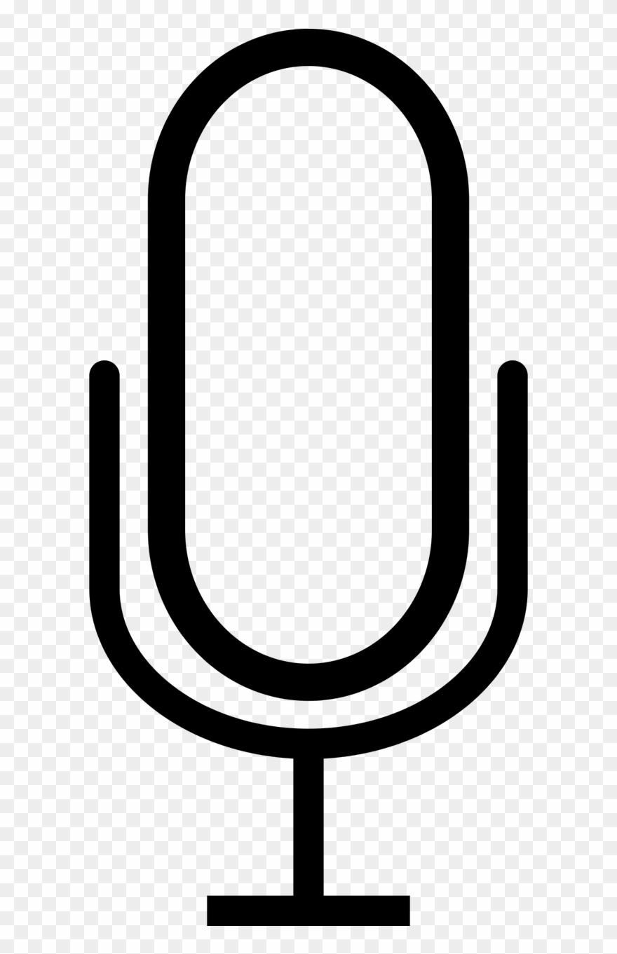 880x1361 Mic Microphone Icon Png Image