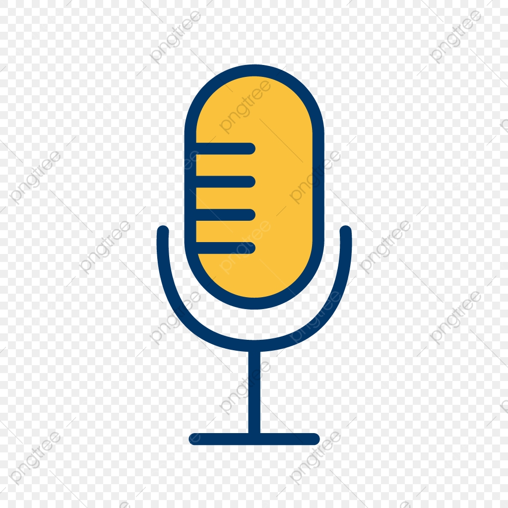 1024x1024 Vector Microphone Icon, Mic Icon, Microphone Icon, Recording Icon
