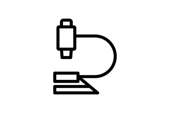 580x386 Microscope Icon Graphic