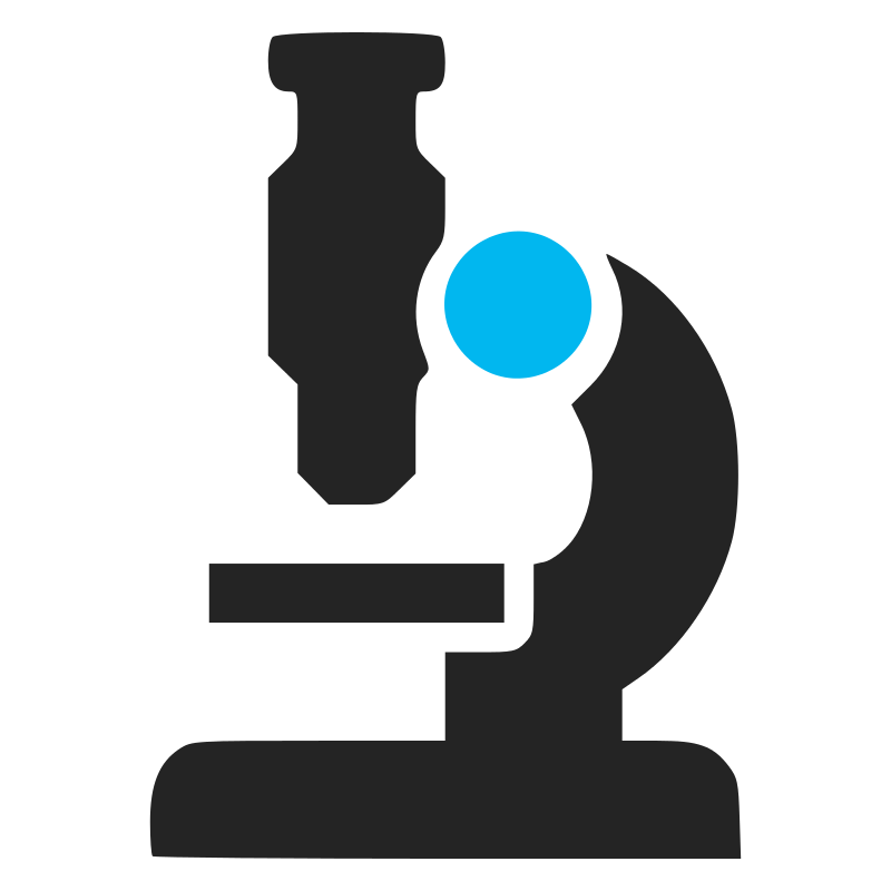 800x800 Free Clip Art Microscope Icon