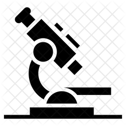 256x256 Microscope Icon Of Glyph Style
