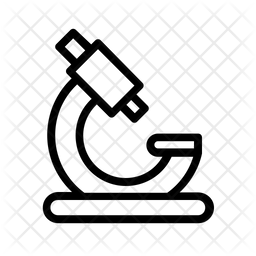 256x256 Microscope Icon Of Line Style