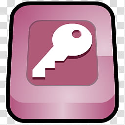 256x256 Wannabed Dock Icon Age, Microsoft Office Access, Access Icon