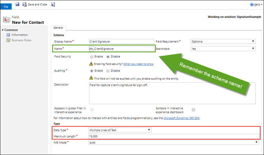 840x494 Capturing Signatures In Dynamics Powerobjects Microsoft