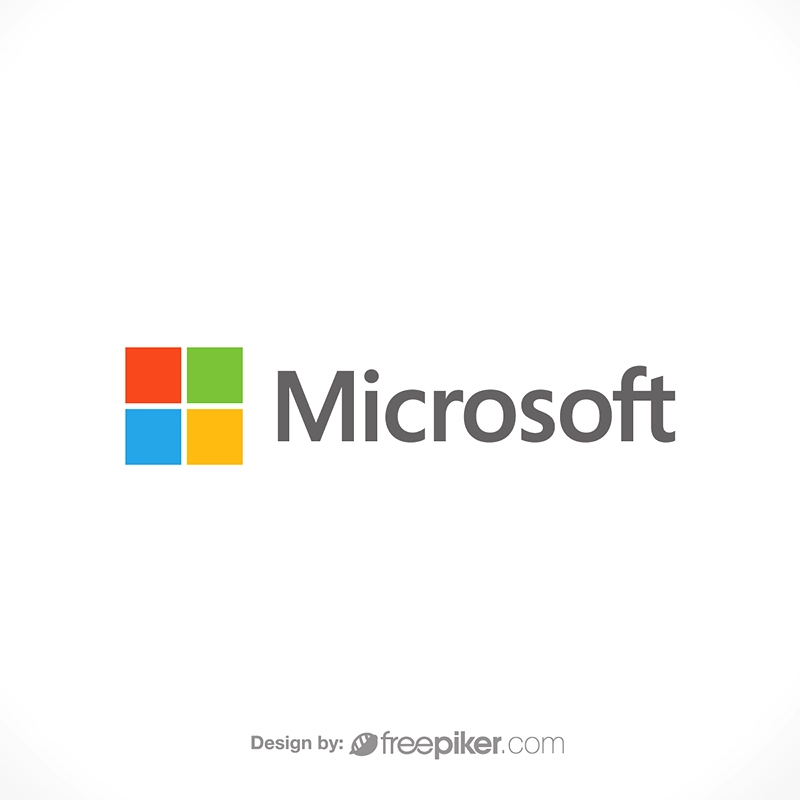 800x800 Freepiker Microsoft Logo Icon