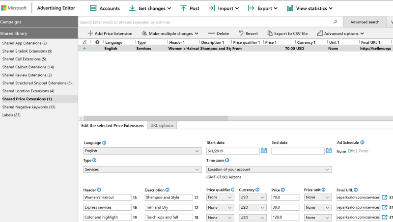 800x452 Price Extensions Now Supported In Microsoft Advertising Editor