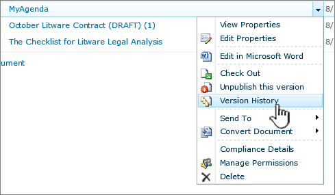 489x285 Enable And Configure Versioning For A List Or Library