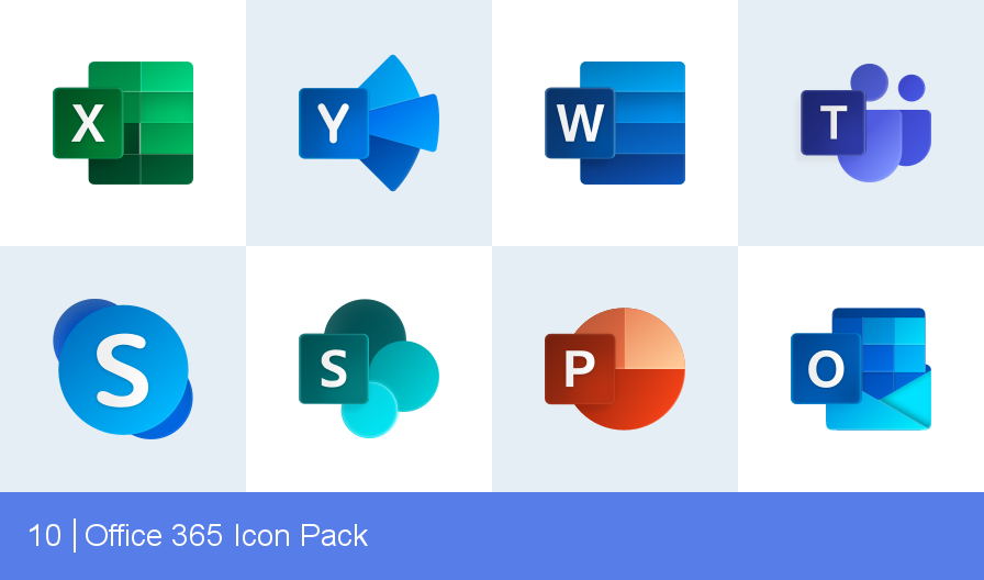 896x528 Download Office Icon Pack