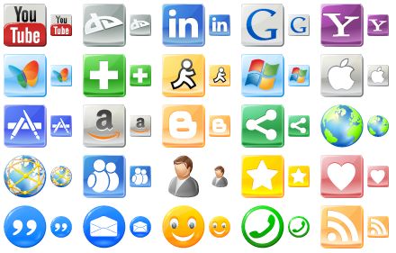 440x281 Free Social Media Icon Pack