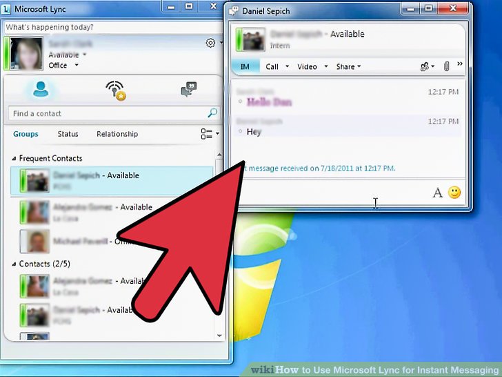 728x546 How To Use Microsoft Lync For Instant Messaging Steps