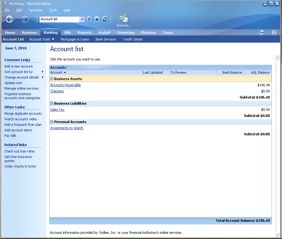 917x779 Download Microsoft Money Plus Sunset Home Business