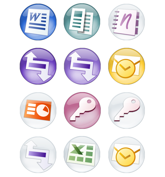 552x592 Microsoft Office Orbs Icon