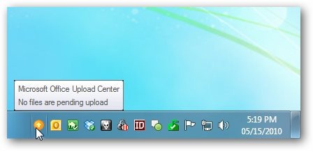 448x217 Stop Office Upload Center Icon From Displaying In The Taskbar