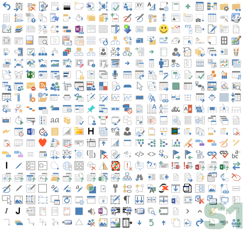 847x800 Excel Icons Image Gallery For Custom Ribbon Controls