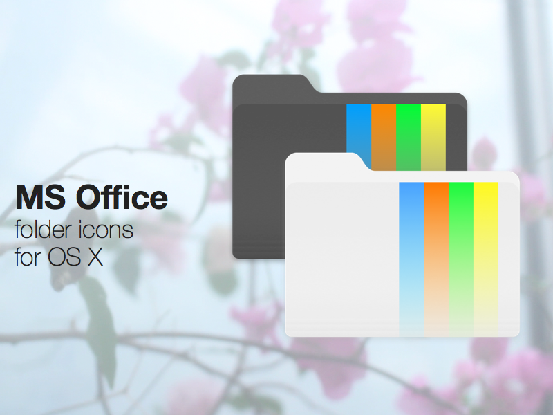 800x600 Microsoft Office Folder Icons