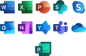 300x197 Microsoft Ofiice New Icons Logo Vector