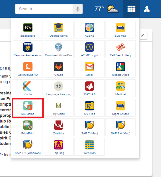 545x598 How To Get Microsoft Office From The Hofstra Portal Computer Science