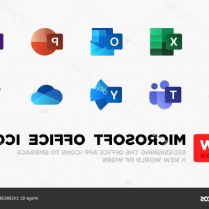 Microsoft Office Icon Vector at Vectorified.com | Collection of ...