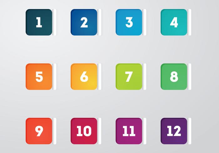 700x490 Bullet Points Free Vector Art