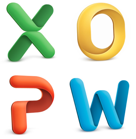 448x459 Microsoft Redesigning The Office App Icons For Office Office