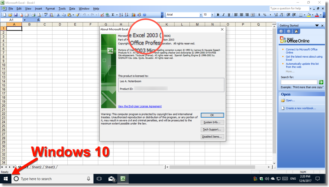 how to use office word or excel for free on windows 10