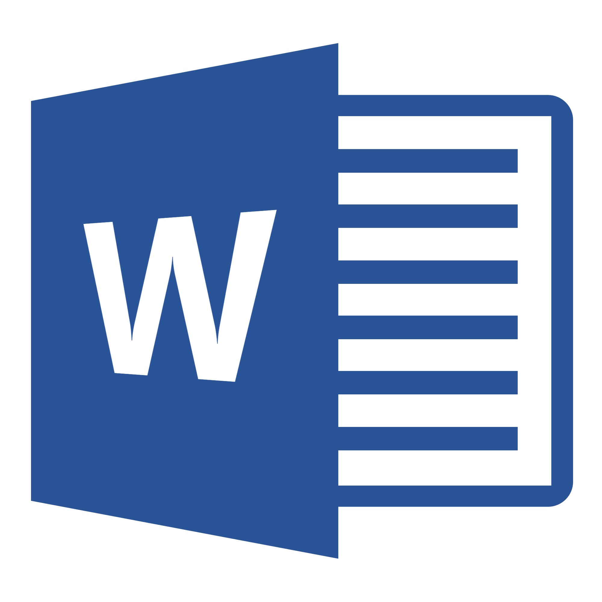 2000x2000 Office Word Icon Images
