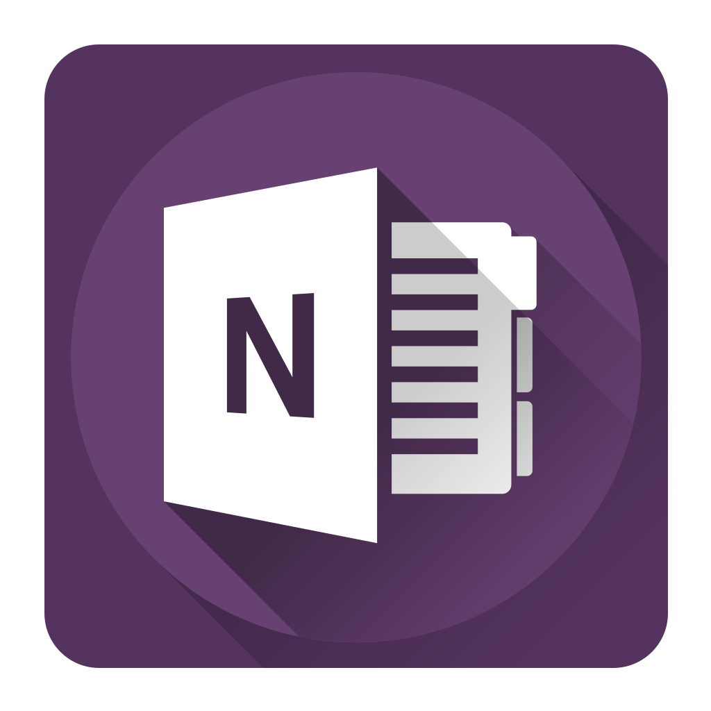 Microsoft Onenote Icon At Collection Of Microsoft