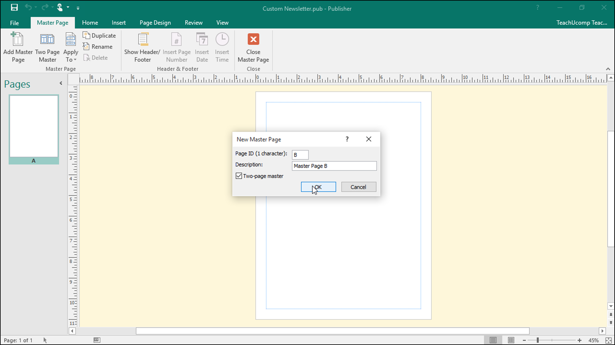 2002x1122 Master Pages In Publisher
