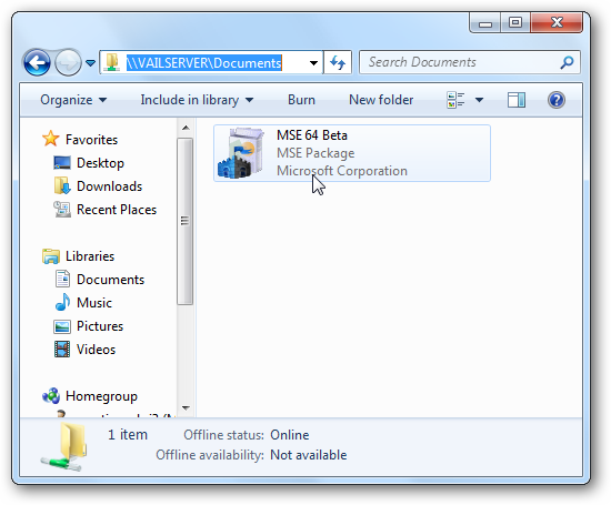 550x455 Install Microsoft Security Essentials Beta On Windows Home