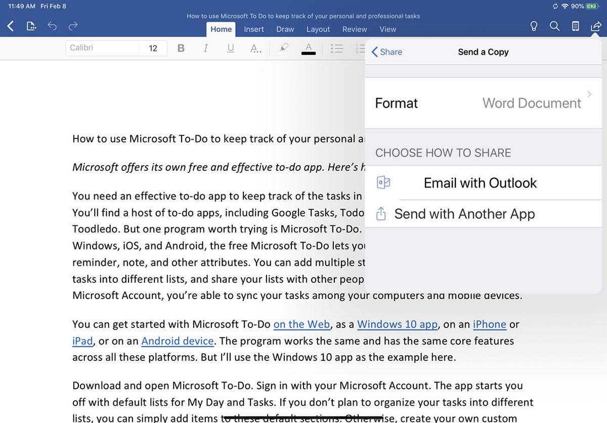 1200x837 How To Share And Collaborate On Microsoft Office Documents