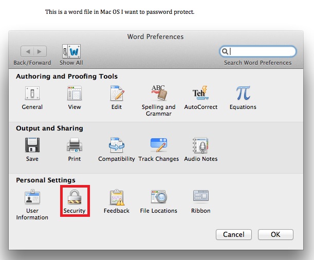 611x506 Encrypt Word Using Microsoft Word In Mac Os X