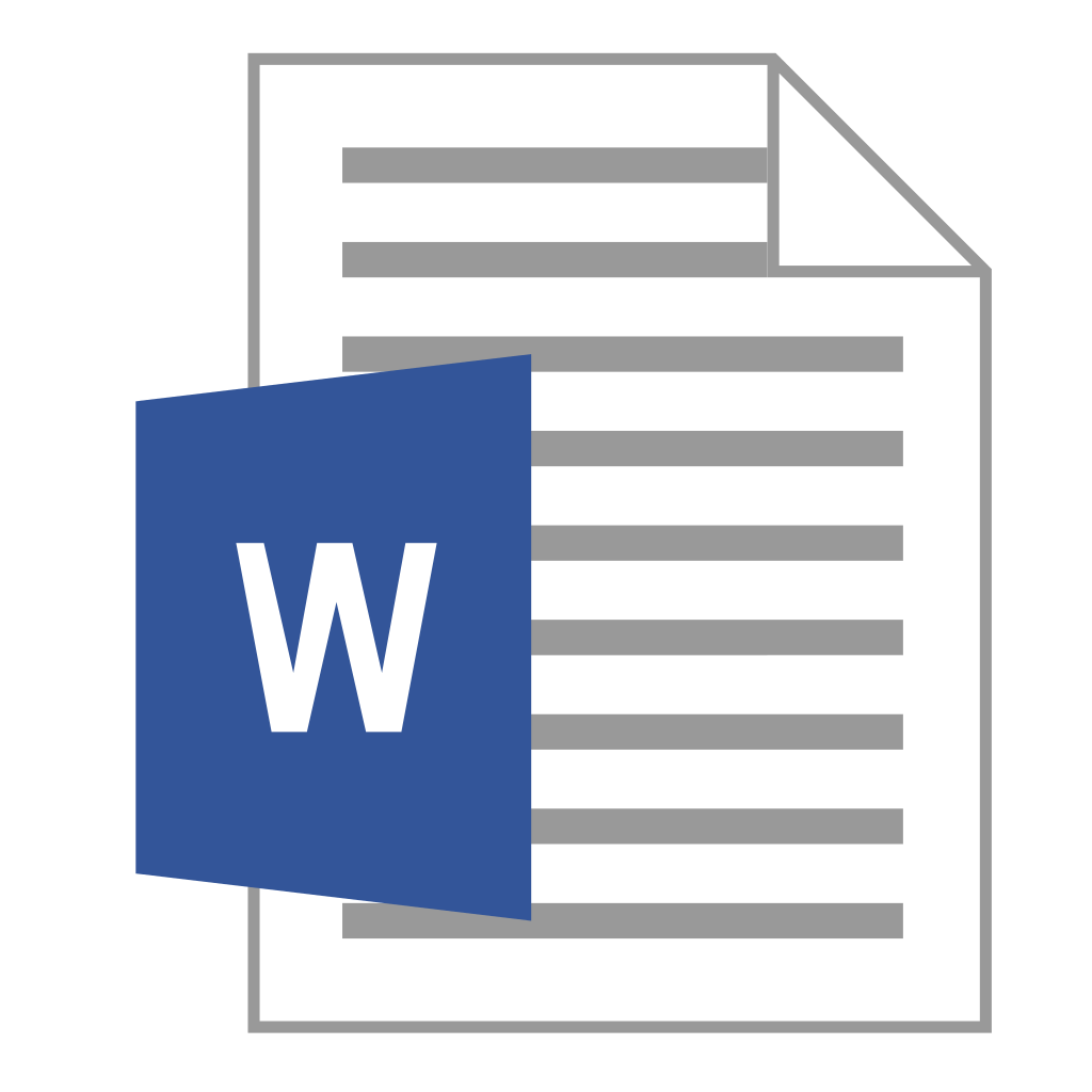 Microsoft Word Icon At Collection Of Microsoft Word
