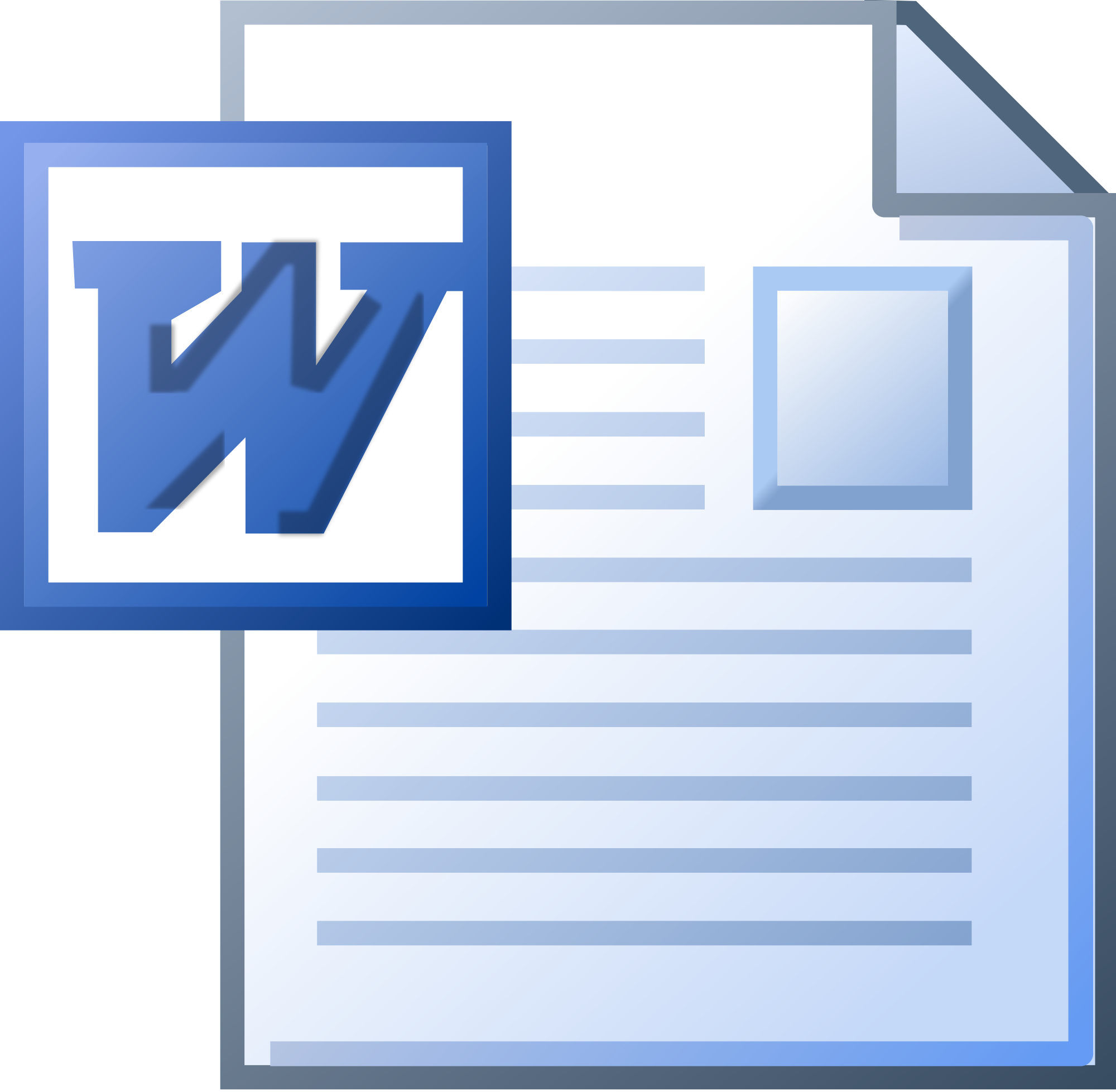 2000x1957 Ms Word Doc Icon