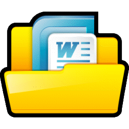 256x256 Word Icons, Free Word Icon Download